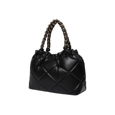 THE EMBOSSED Q BUCKET BAG
